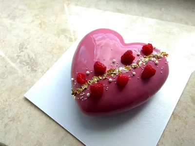 Торт сердце / Heart cake to 14 February/Trend of the year 2019/Юлия  Клочкова - YouTube