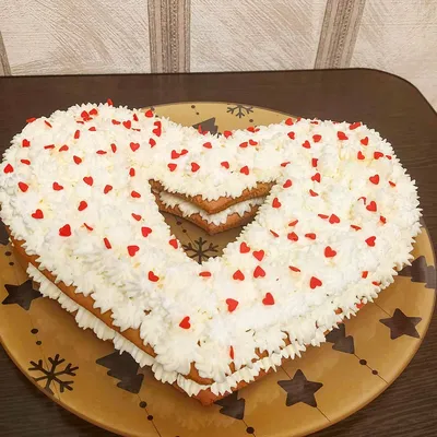 Медовый торт Сердце