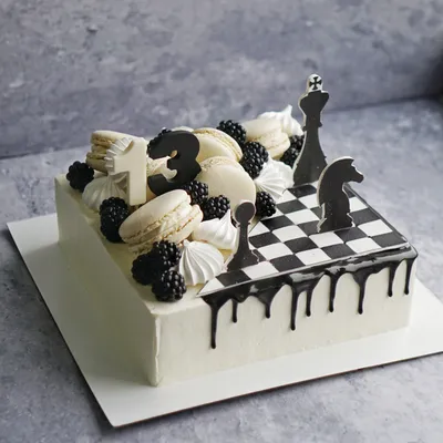 Торт шахматы фото фото