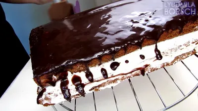 PANTER'S TEAR CAKE WITH MELTING CREAM in the mouth and banana filling |  Kitchen as Relax - YouTube