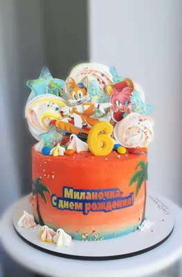 Соник, ёж Соник, торт еж соник | Sonic birthday cake, Sonic party, Sonic  birthday