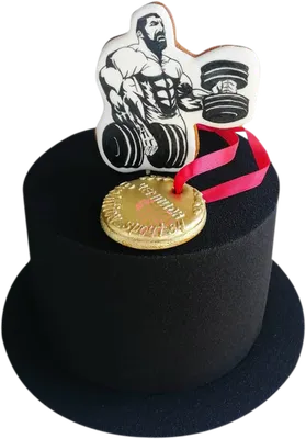 Торт Настоящему спортсмену 16093021 спортсмену триатлонисту на 52 года в  день рождения стоимостью 16 750 рублей - торты на заказ ПРЕМИУМ-класса от  КП «Алтуфьево»