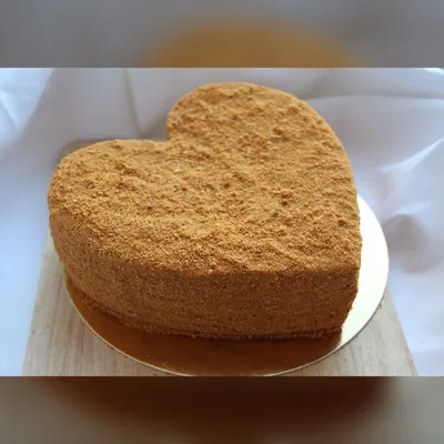Торт в виде сердца своими руками - пошаговый рецепт с фото на Повар.ру