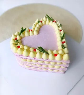 Торт Heart Tart Pastry Min Cake - Доставка кексов ко Дню святого Валентина  в Дубае - Интернет-магазин – The Perfect Gift® Dubai