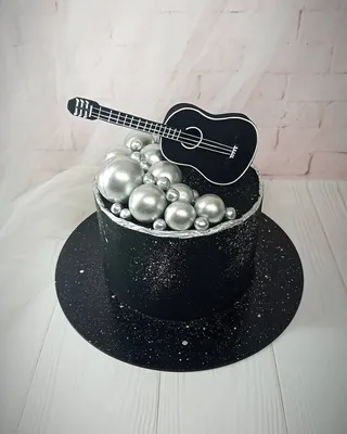Торт в форме гитары - 105 - купить на заказ с фото в Москве