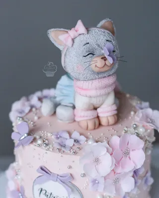 Торт в виде Кошки №24 | Заказать торт недорого в кондитерской Wow-tort
