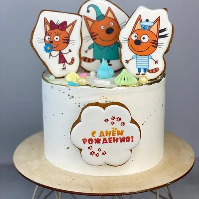 Торт в виде Кошки №6 | Заказать торт недорого в кондитерской Wow-tort