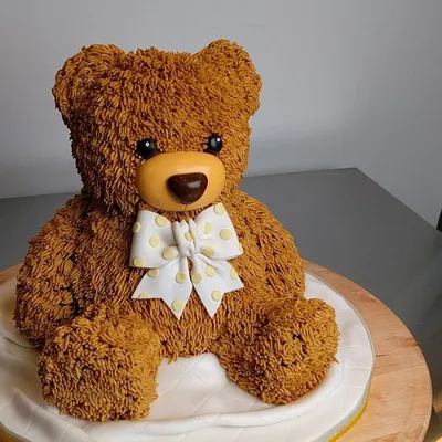 Торт в виде Медведя | Торт с животными, Торт, Сладкие закуски