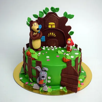 Торт в форме мишки / медведя для ребенка на детский праздник, Кондитерские  и пекарни в Балашихе, купить по цене 3900 RUB, Детские торты в Kut.cake с  доставкой | Flowwow