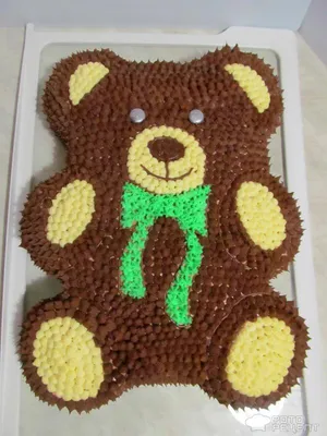 Медведь торт топпер
