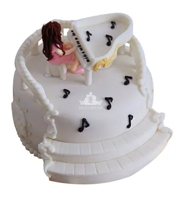 Торт в форме рояля и виолончели Стоковое Изображение - изображение  насчитывающей украшено, шоколад: 64524567