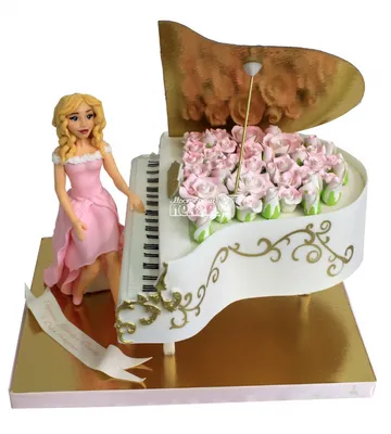 Торт \"Фортепиано\" - VIVA торт - Торты на заказ
