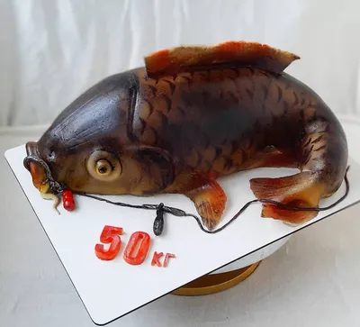 Торт «День рыбы» заказать в Москве с доставкой на дом по дешевой цене