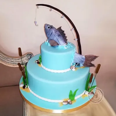 Торт Рыба мечты | Заказать торт в виде экзотической рыбы