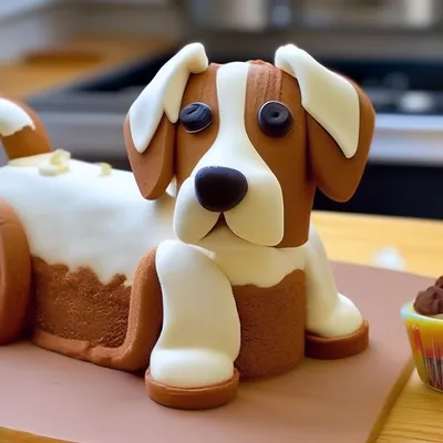 Торт с собачкой категории торты с собачками