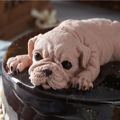 Торт морда собаки — на заказ по цене 950 рублей кг | Кондитерская Мамишка  Москва