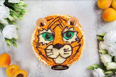 Сладкий Зоопарк. Тигр торт 650 г от Палыча с доставкой на дом