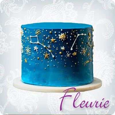 Торт Звездное небо Торты Космос Тематические торты Производство тортов на  заказ - Fleurie