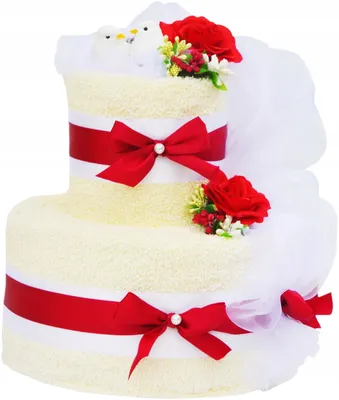Подарок торта полотенца смешной Стоковое Изображение - изображение  насчитывающей декор, подарок: 42453683