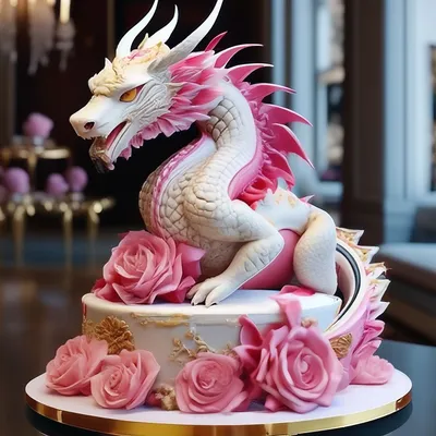 Купить торт детский Как приручить дракона в Москве – цена от 1 490 ₽,  доставка