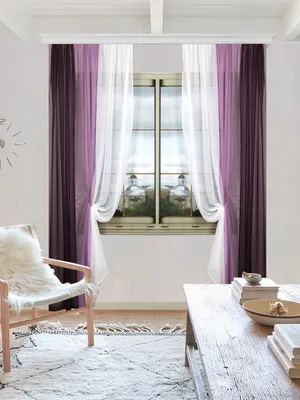Идеи дизайна штор, которые украсят окна вашего дома. - Окна, остекление и  обшивка балкона