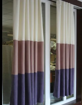 Lakshmy Готовые двухцветные шторы для гостиной комнаты и спальни