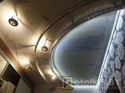 Натяжной потолок трехуровневый, цена в Перми от компании РИМ