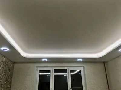 Трёхуровневый потолок из ГКЛ с световым карманом. (весь процесс) - YouTube