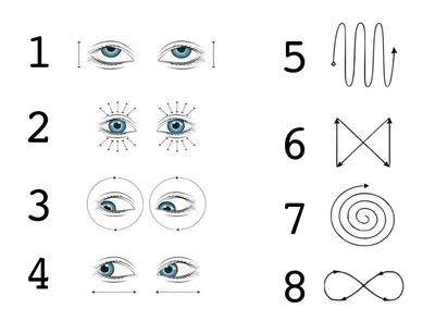 Гимнастика для глаз: 10 лучших упражнений | РБК Стиль
