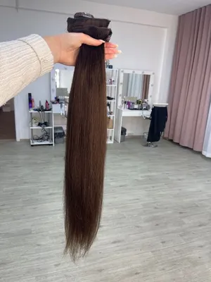 Натуральные волосы на заколках, накладные пряди, косы, хвосты, парики |  BelliCapelli