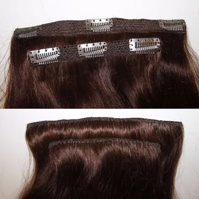 Волосы на заколках золотистый каштановый 2/30 Трессы волнистые термостойкие  на клипсах светло-коричневые набор (ID#763947585), цена: 468 ₴, купить на  Prom.ua