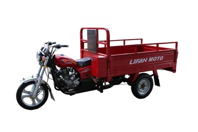 Трицикл (черный) LIFAN LF200ZH-3 - выгодная цена, отзывы, характеристики,  фото - купить в Москве и РФ