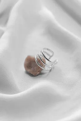 Серьги-кольца, тройные кольца купить по цене 120 ₽ в интернет-магазине  KazanExpress