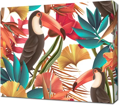 Картина по номерам Тропические птицы (Brushme BS7003) купить недорого.