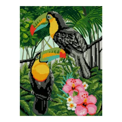 3 шт., водонепроницаемые декоративные подвесные тропические птицы |  AliExpress