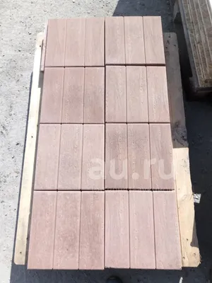 Тротуарная плитка \"Корабельная доска\" цветная 600х150х60 мм, цена в  Челябинске от компании Лидер