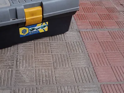Технология укладки георешетки под тротуарную плитку