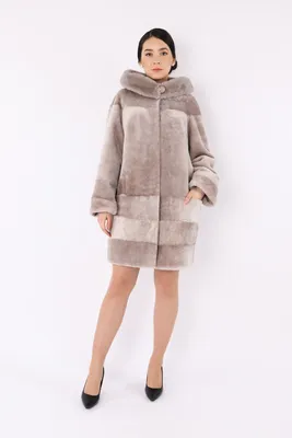 Купить в Уфе Шуба мутоновая Sofia Furs В283-2 по лучшей цене | Мягкое Золото