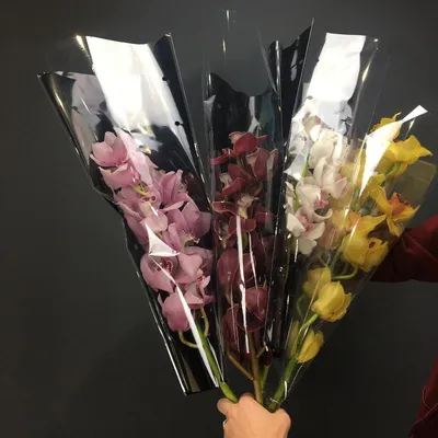 Купить Цветы поштучно Орхидея Цимбидиум розовая в Красноярске, заказ онлайн