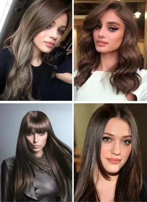 Модный цвет волос 2024: список трендовых оттенков с фото