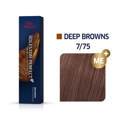 Wella Koleston Perfect ME+ крем-краска для волос 7/75 светлый палисандр  60мл - купить с доставкой по выгодным ценам в интернет-магазине OZON  (560865403)