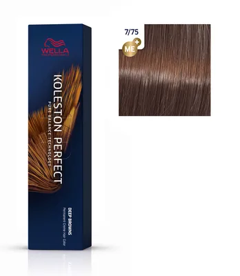 KOLESTON PERFECT Краска для волос № 7/75 Светлый палисандр 60 мл NEW от  WELLA PROFESSIONALS