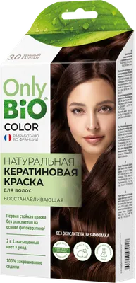 Only Bio Стойкая крем-краска для волос Only Bio Темный каштан 115мл