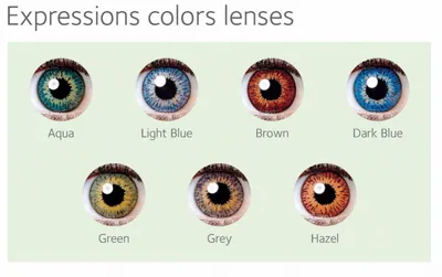 Обзор цветных контактных линз | Люксоптика