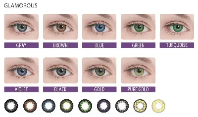 Цветные контактные линзы Ophthalmix Butterfly 3 Tone (2 линзы) в Москве |  Купить контактные линзы в интернет-магазине НетОптика