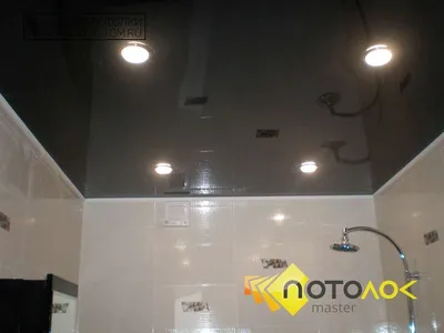 Матовый белый контурный натяжной потолок для спальни монтаж и установка в  Саратове