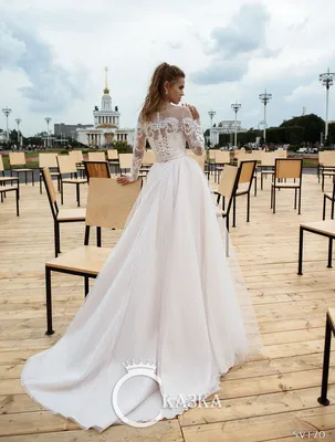 Свадебное платье пудрового оттенка Prestige SV085 — купить в Москве -  Свадебный ТЦ Вега