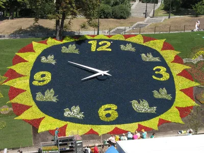 Цветочные Часы в Анапе: адрес, фото