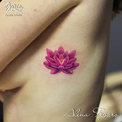 Тату Лотос | ANATOMY TATTOO STUDIO | Дзен