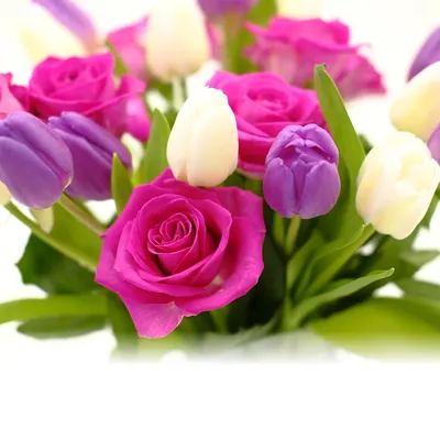 Скачать обои цветы, цифра, happy, 8 марта, blue, pink, flowers, открытка,  раздел праздники в разрешении 1280x960